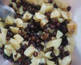 A picture of step 3 of Black Chana Chaat.