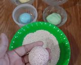 Foto langkah ke 6 dari resep Onde onde rainbow.