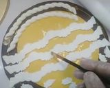 A picture of step 3 of Bridal shower cake.
