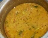 A picture of step 6 of Sambhar daal.