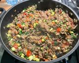 Une image de l'étape 19 de Parmentier de panais au bœuf, tomates et courgette.