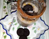 A picture of step 5 of Mango oreo shake🍷مینگو اوریو شیک🍷.