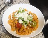 Foto del paso 7 de la receta: Pasta fusilli con salsa tomate cremosa de marscarapone