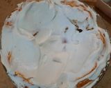 A picture of step 5 of Pineapple Dome Cake.