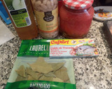 Foto del paso 1 de la receta: Sopa fría de alubias blancas y gambones (frescos o cocidos)