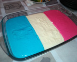 Foto del paso 9 de la receta: Tarta de queso tricolor (cheesecake)