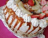 صورة لخطوة 5 من وصفة تارت بالكراميل والفواكه🍍🍓🍮🇩🇿