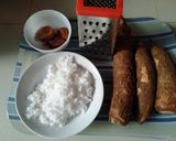 Foto langkah ke 1 dari resep Tello srawut gula jawa#MakananfavoritIbu.