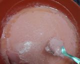 Foto del paso 3 de la receta: - Gelatina de frutilla con leche🥄💕