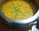A picture of step 6 of Chole khulche.