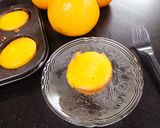 A picture of step 6 of Orange cupcakes.