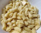 Túrós nudli recept fázis 3 fotója