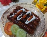 Foto langkah ke 4 dari resep Sosis Bakar Teflon bumbu saori.