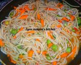 Vegetables spaghetti (taliya Mai kayan lambu)matakin girki2 hoto