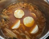 Hình bước làm 3 của món Canh kim chi đậu hũ
