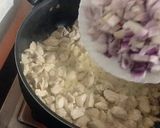 A picture of step 3 of Chicken Vegetable Spaghetti Stir Fry.