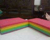 Foto langkah ke 10 dari resep Mini rainbow roll cake.