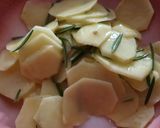 A picture of step 5 of Potato and Rosemary Focaccia with Sourdough Starter.