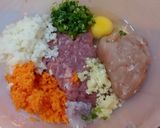 Foto langkah ke 1 dari resep Pangsit siomay kukus rebus.