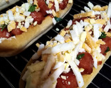 Foto del paso 3 de la receta: Perrito relleno a la barbacoa
