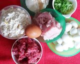 Foto langkah ke 1 dari resep Dimsum Tahu Isi Daging.