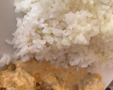 Foto del paso 8 de la receta: Albóndigas crujientes al curry en salsa con arroz