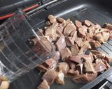 A picture of step 2 of Wet fry liver recipe.
