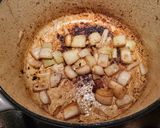 A picture of step 5 of Beef Bourguignon.
