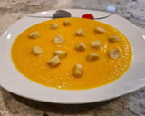 Foto del paso 8 de la receta: Puré de chirivías y boniato/ caldo de pollo