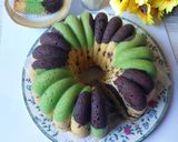 Foto langkah ke 9 dari resep Bolu Marmer 3 Warna.