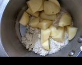 A picture of step 1 of Feast special curd vada.