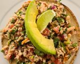 A picture of step 7 of Tuna Tostadas.