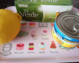 Foto del paso 1 de la receta: Zumo de té verde, limón y piña