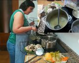 Foto del paso 4 de la receta: Caldo de pollo/papilla de puchero o cocido