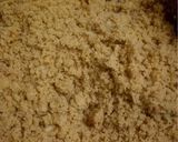 A picture of step 1 of Besan Ki Chakki { Mohanthaal }.