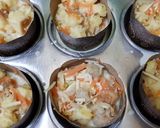 Foto langkah ke 5 dari resep Chicken bread pudding.