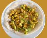 A picture of step 5 of Ivy Gourd paruppu usili.