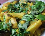 फूलगोभी आलू की सब्जी रेसिपी चरण 5 फोटो