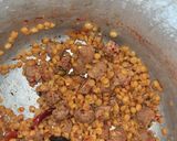 A picture of step 1 of Kabab Bun.