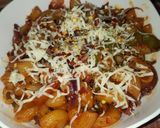 A picture of step 5 of Cheese pasta.