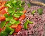Fluffy's beef and peppers enchiladas recipe step 1 photo