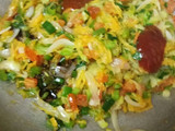 સેઝવાન ફ્રાઇડ રાઈસ (Schezwan Fried rice recipe in Gujarati)