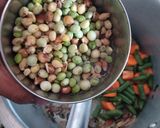 A picture of step 2 of Tuvar Biryani.