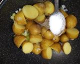 A picture of step 8 of Salt and vinegar potatoes.