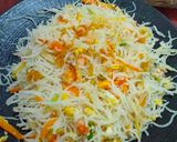 Foto langkah ke 5 dari resep Pangsit Bihun Goreng.