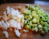 A picture of step 2 of Jorgette's Cucumber and Avocado Gazpacho.
