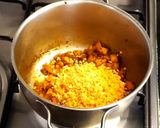 A picture of step 6 of Red Lentil Soup.
