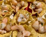 Une image de l'étape 3 de Corolles de crevettes marinées.