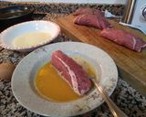 Foto del paso 2 de la receta: Flamenquines de jamón cocido y queso Idiazábal