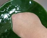 Foto langkah ke 2 dari resep Cincau Hijau (Jelly/Rambat) Homemade.
